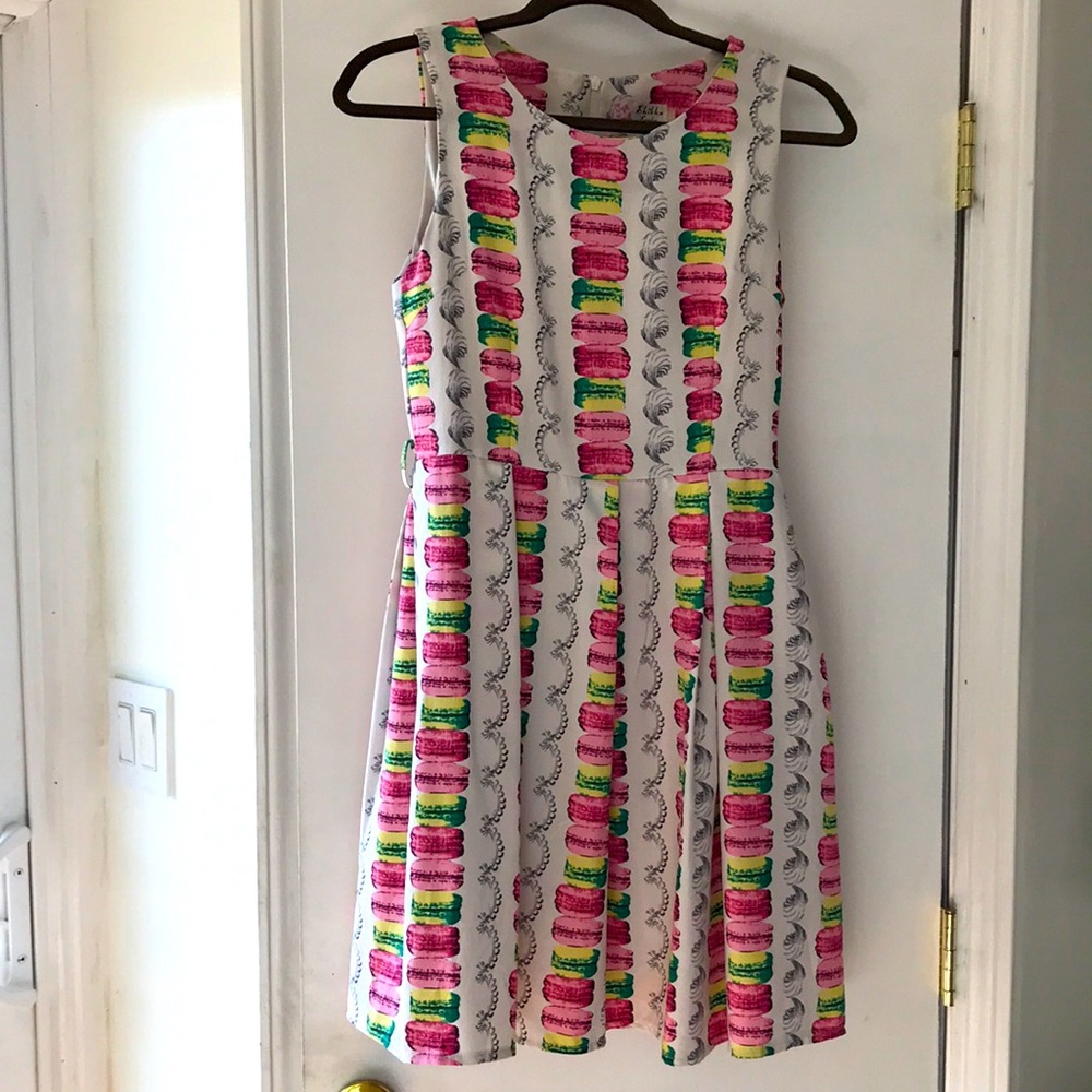 ModCloth macaroon print dress